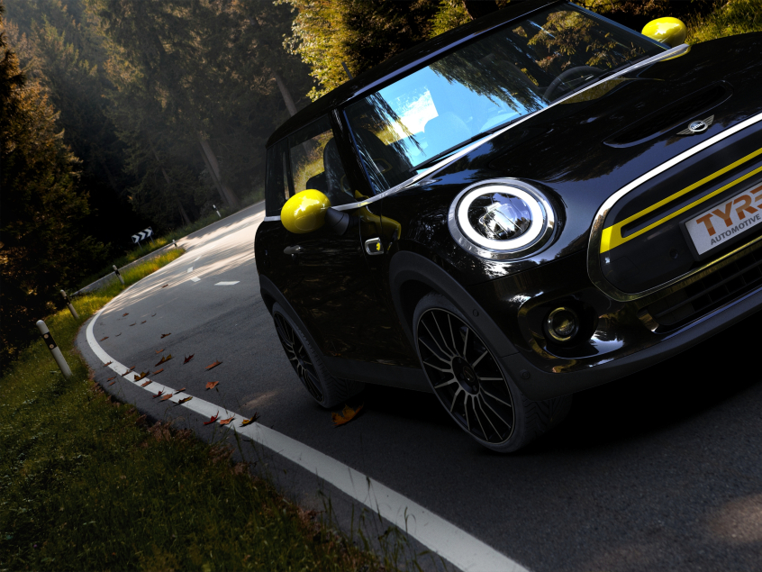 LAMERA (L)|Schwarz Matt Poliert 19