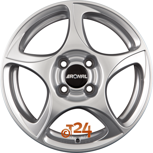 Ronal R53 Felgen 15 Zoll RONAL R53 für Kia Rio YB in Kristallsilber