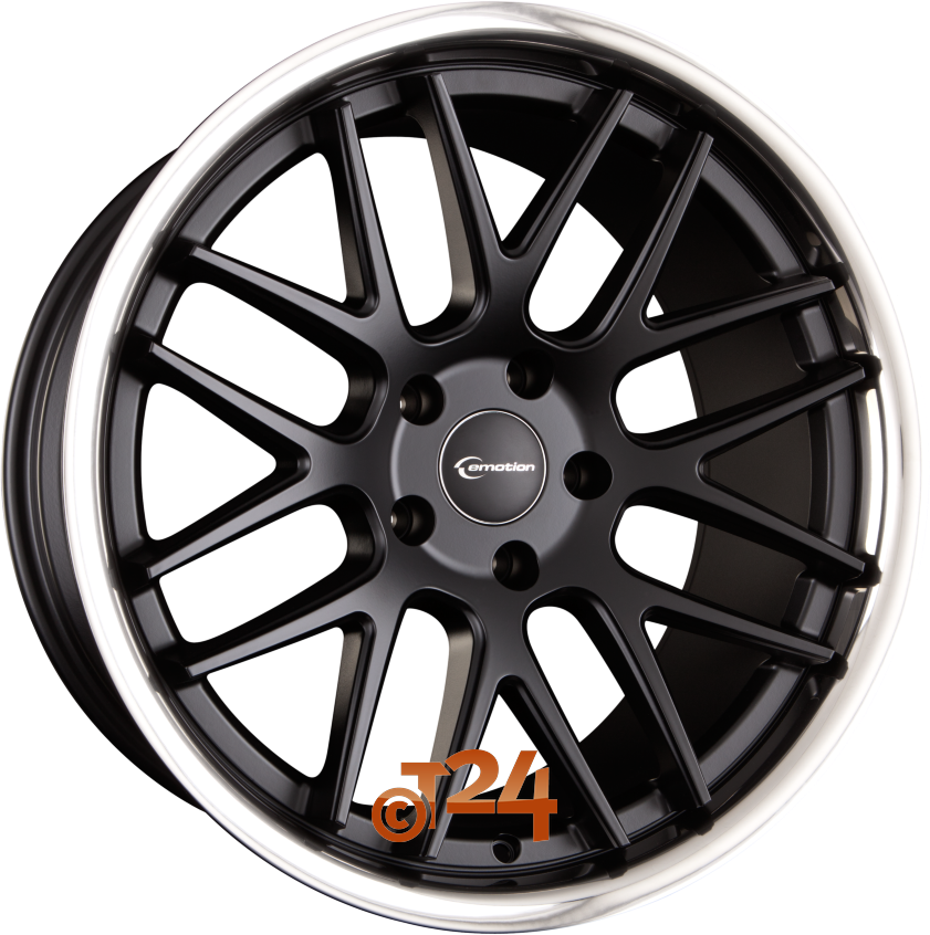 CONCAVE|Black Matt Inox 19