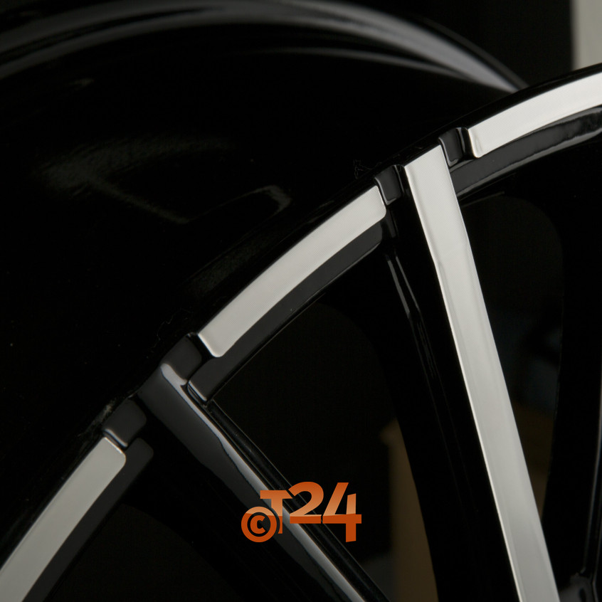 WM RAD|Schwarz Voll Poliert 20