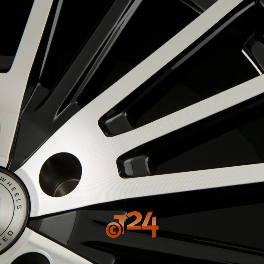 WM RAD|Schwarz Voll Poliert 20