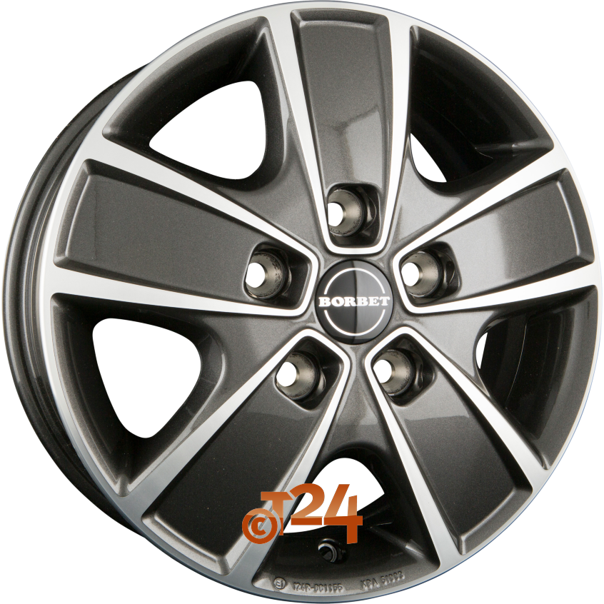 CWG|Mistral Anthracite Polished 16