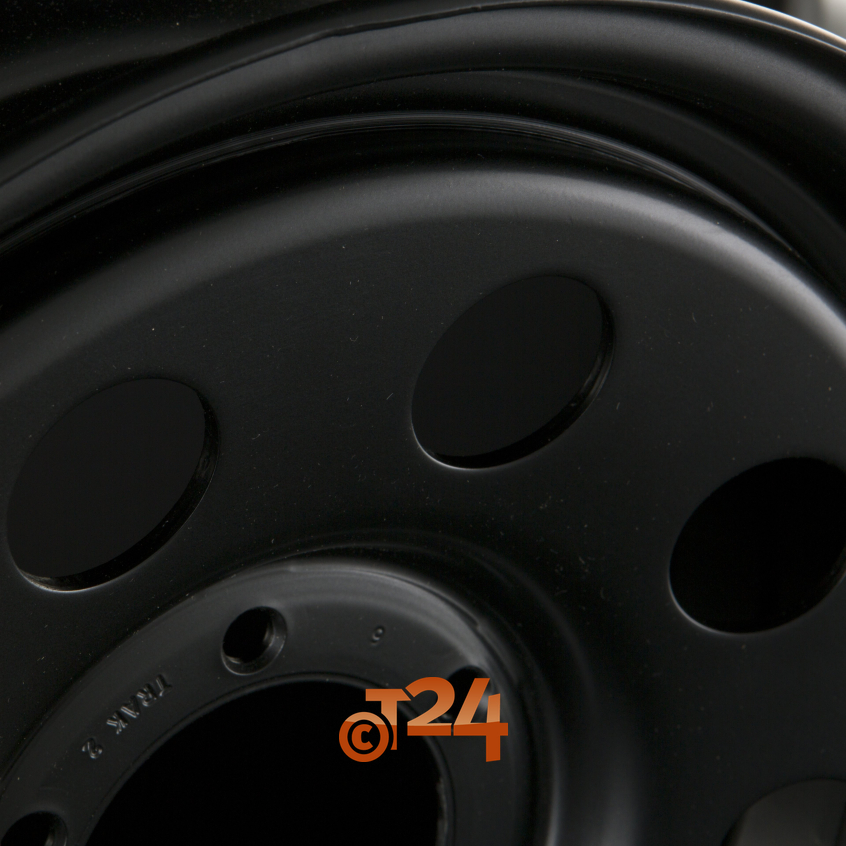 TRAK2|Schwarz Matt - Offroad Stahlfelge 15