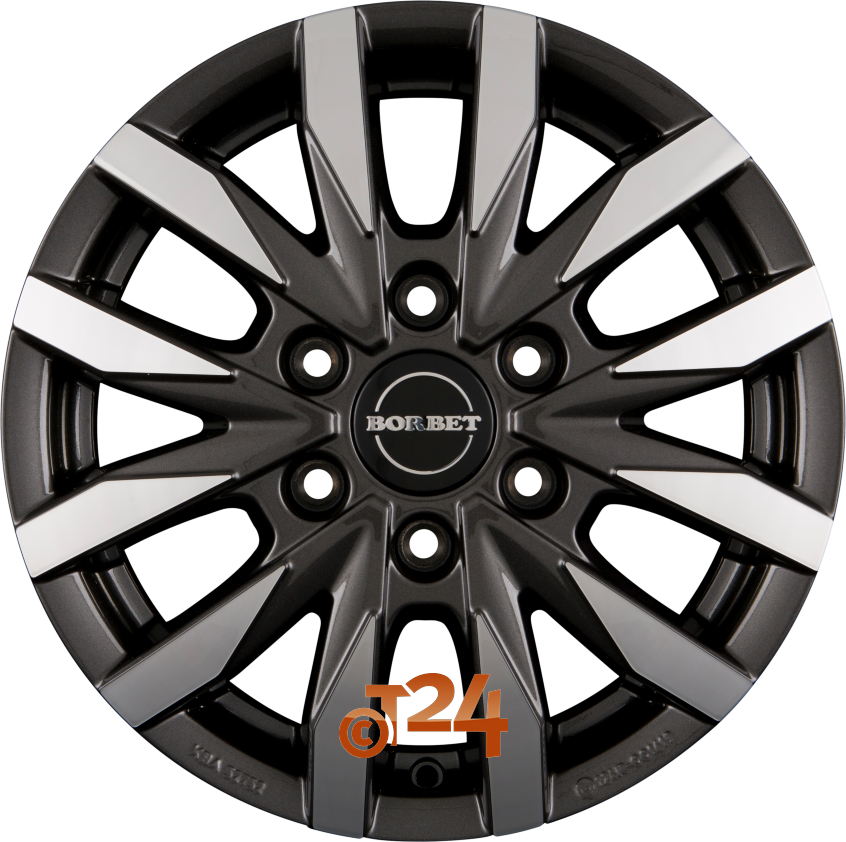 CW6|Mistral Anthracite Glossy Polished 17