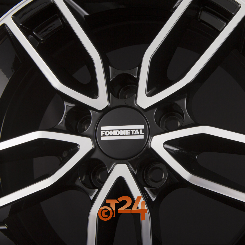 KOROS|Glossy Black Machined - Diamond Black 17