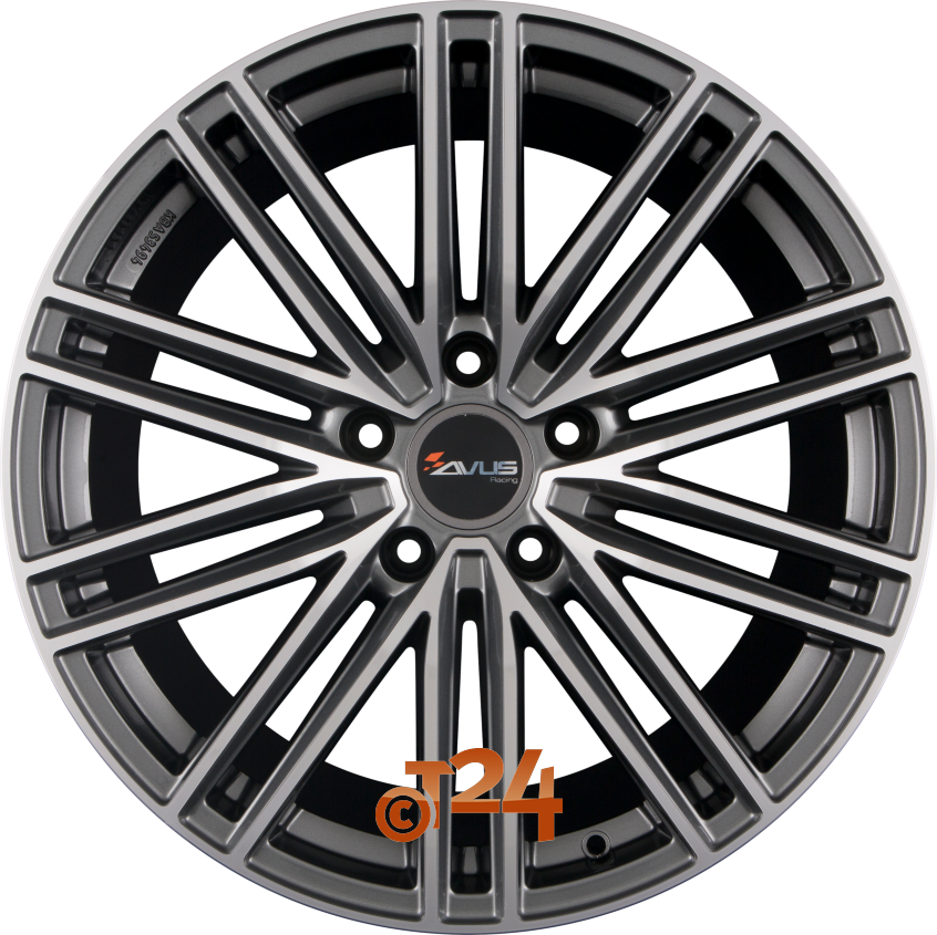 AC-M08|Anthracite Polished 22