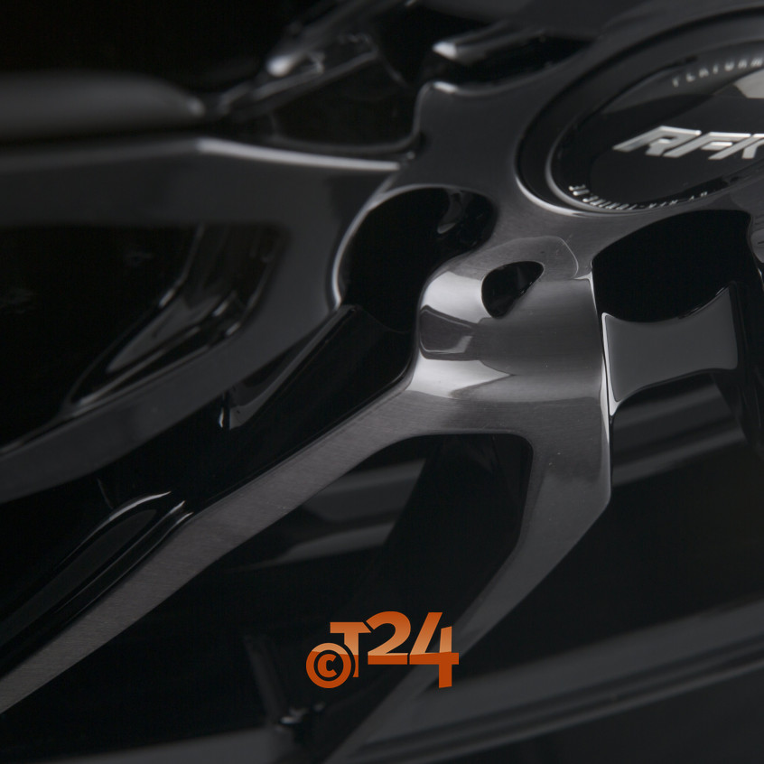 GLS303|Gloss Black Brushed Face 20