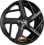 MAK QVATTRO Gloss Black Einteilig 8.50 x 19 ET 20.00  5x112