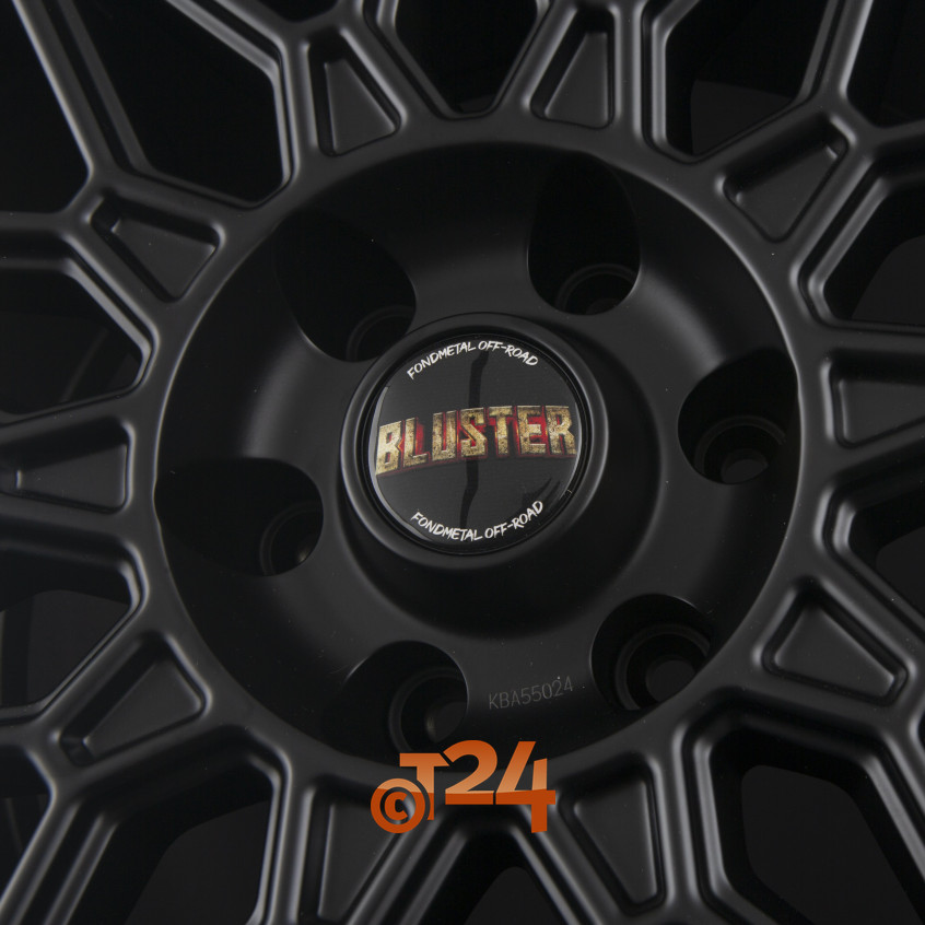 BLUSTER|Matt Black Machined Lip 18