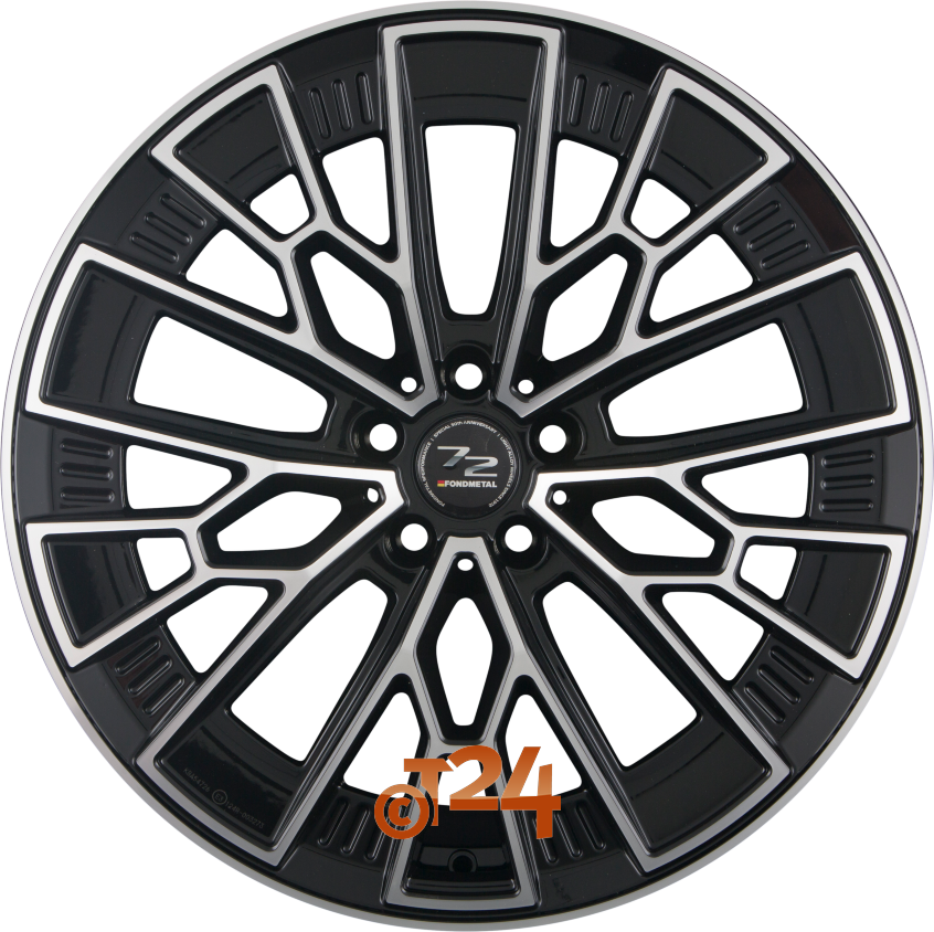 1972|Glossy Black Machined 21