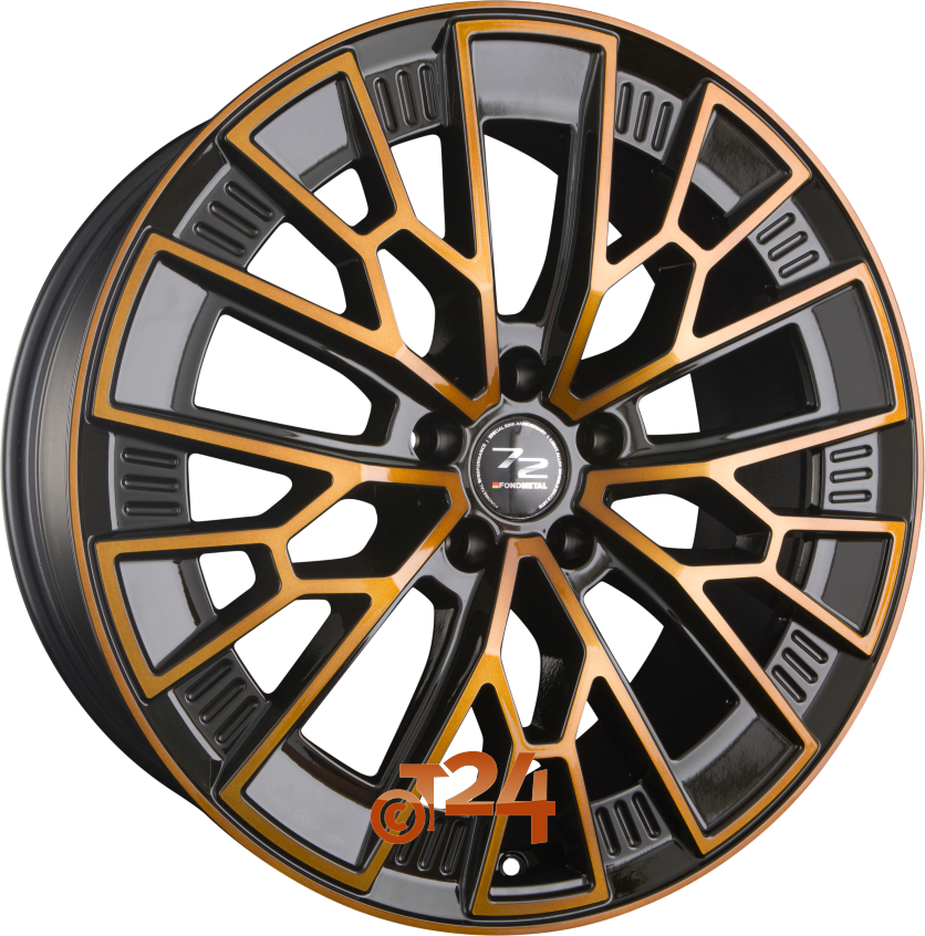 1972|Glossy Black Bronze Machined 20