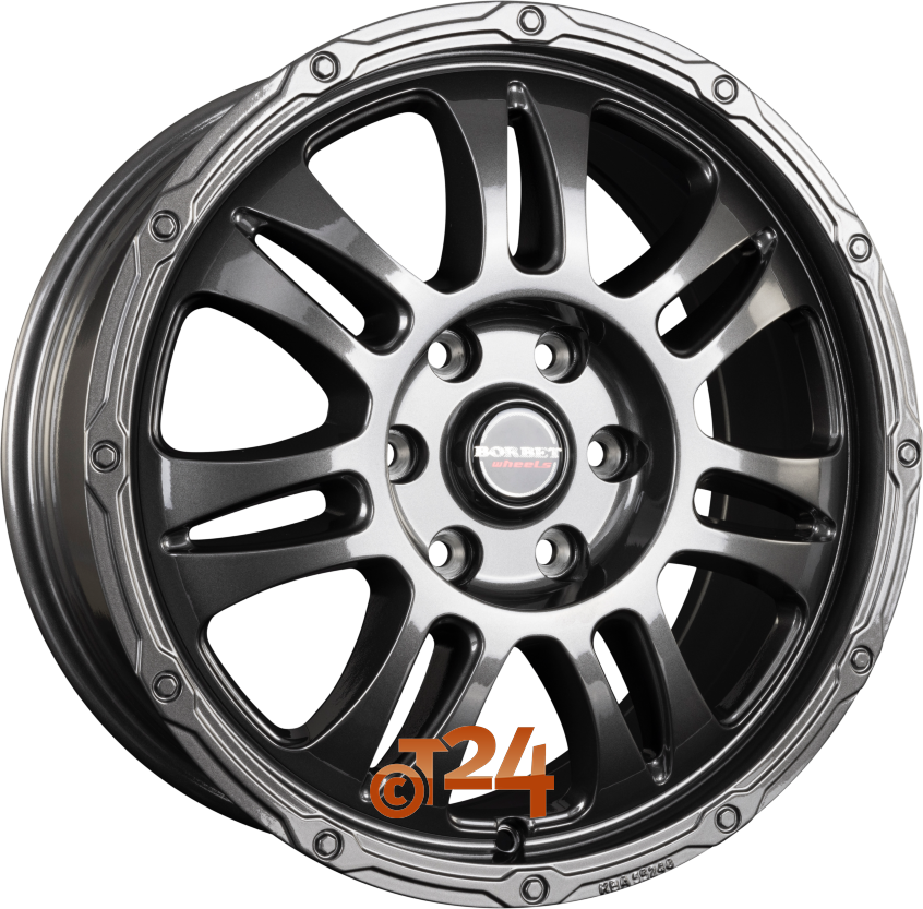 CW8|Mistral Anthracite Glossy 18