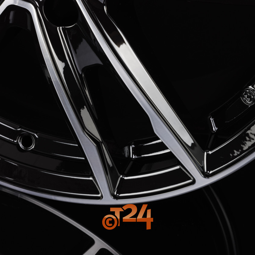FLORIDA KF|DARK - Schwarz Glänzend Frontpoliert 16