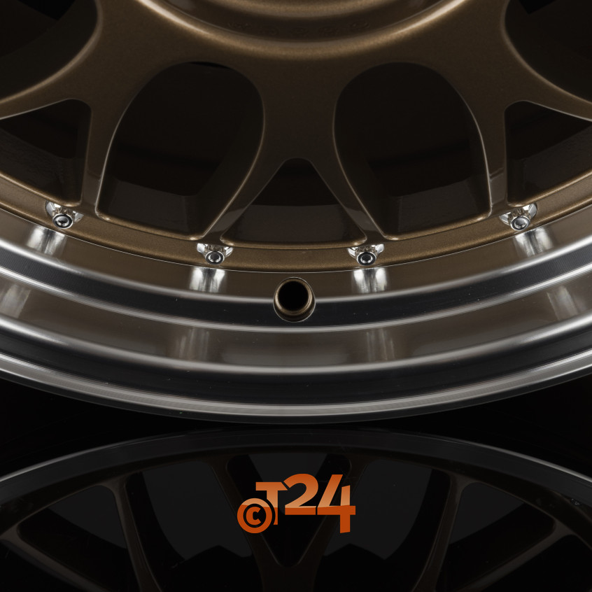 GTP 020|Bronze Felgenbett Poliert 17
