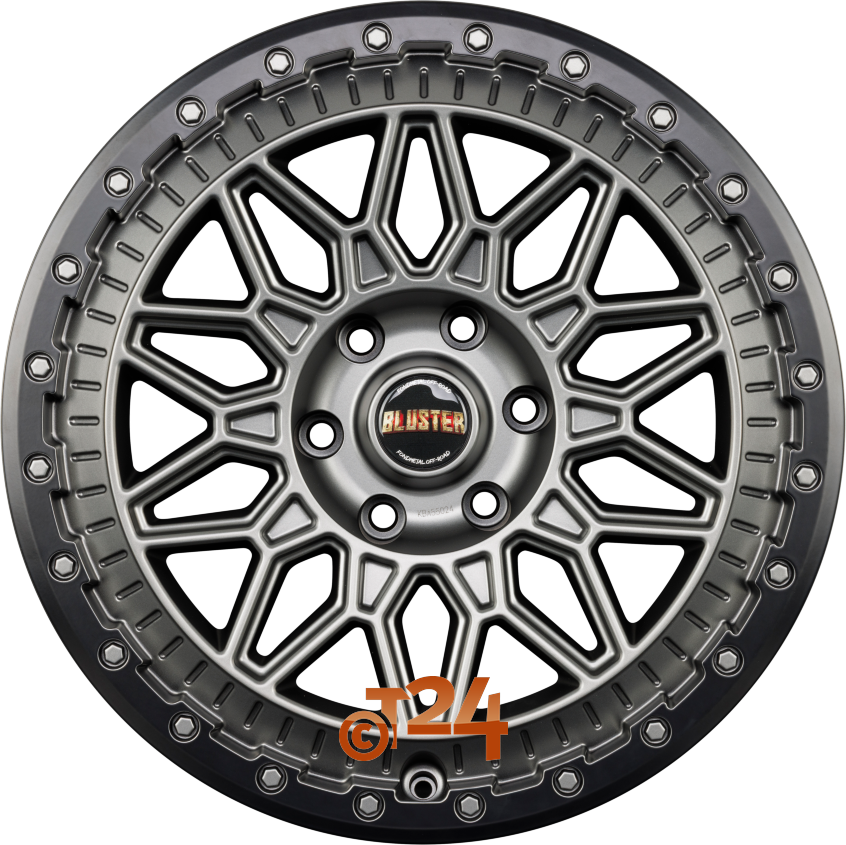 BLUSTER|Matt Titanium Black Lip 18