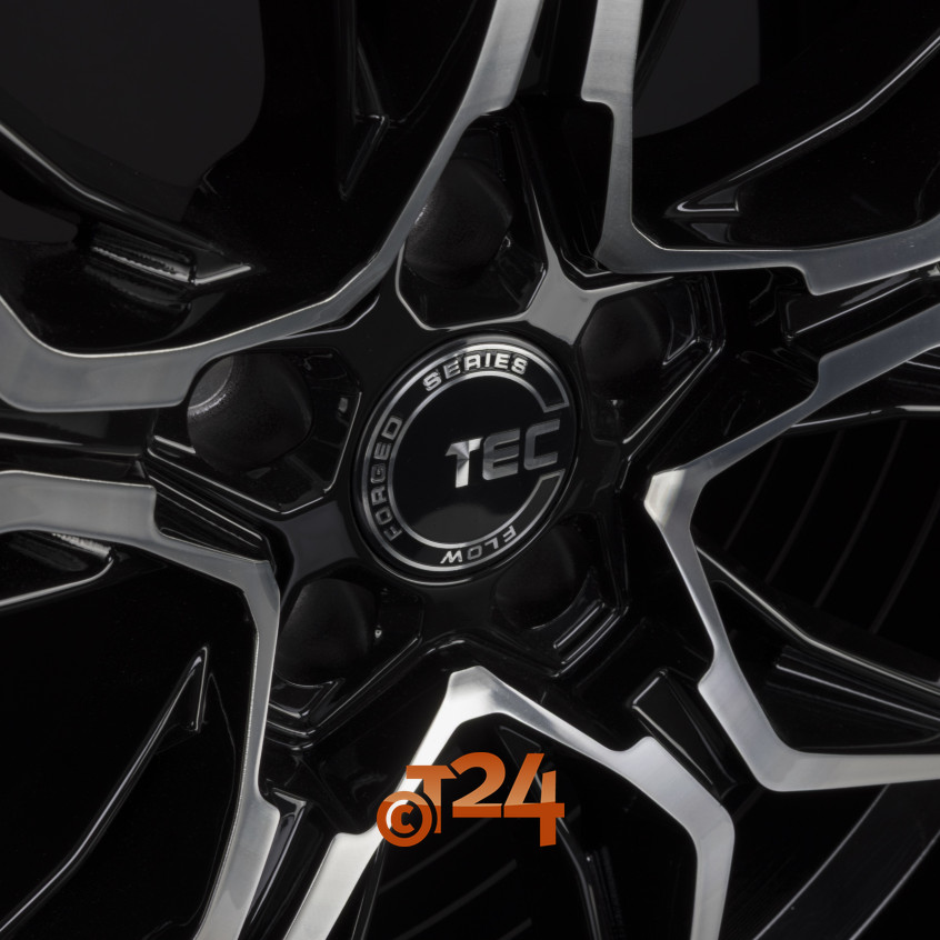 GT9 FLOWFORGED|Schwarz-Glanz Frontpoliert 19