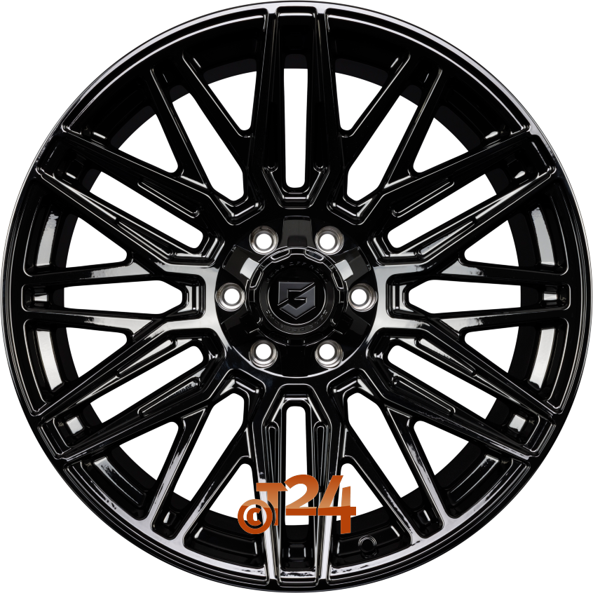 GOR01|Glossy-Black (B) 22