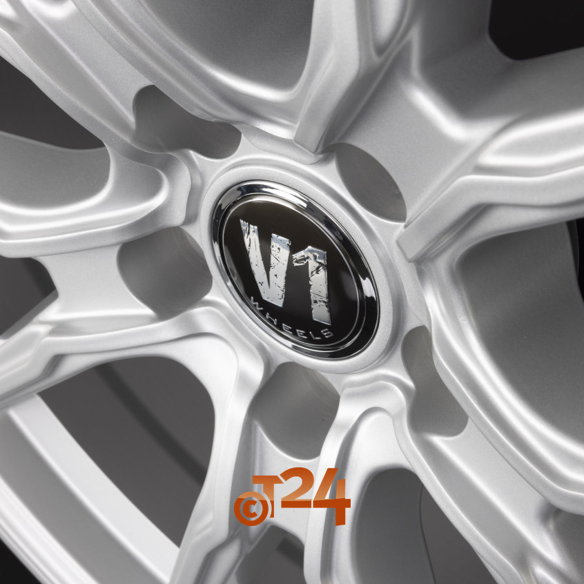 V1|Solid Titanium Silber 20