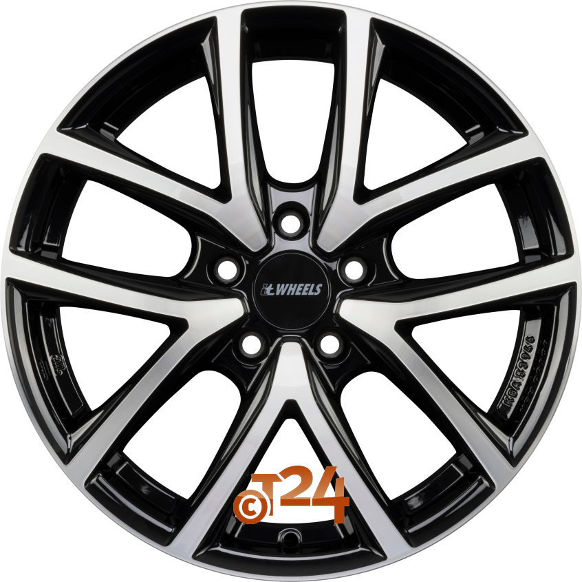 MIRA|Diamond Black Front Polished 18