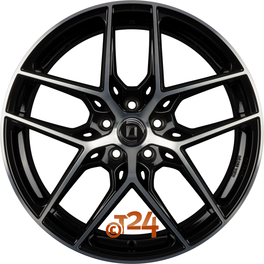 MM1004|Gloss Black Polished 17