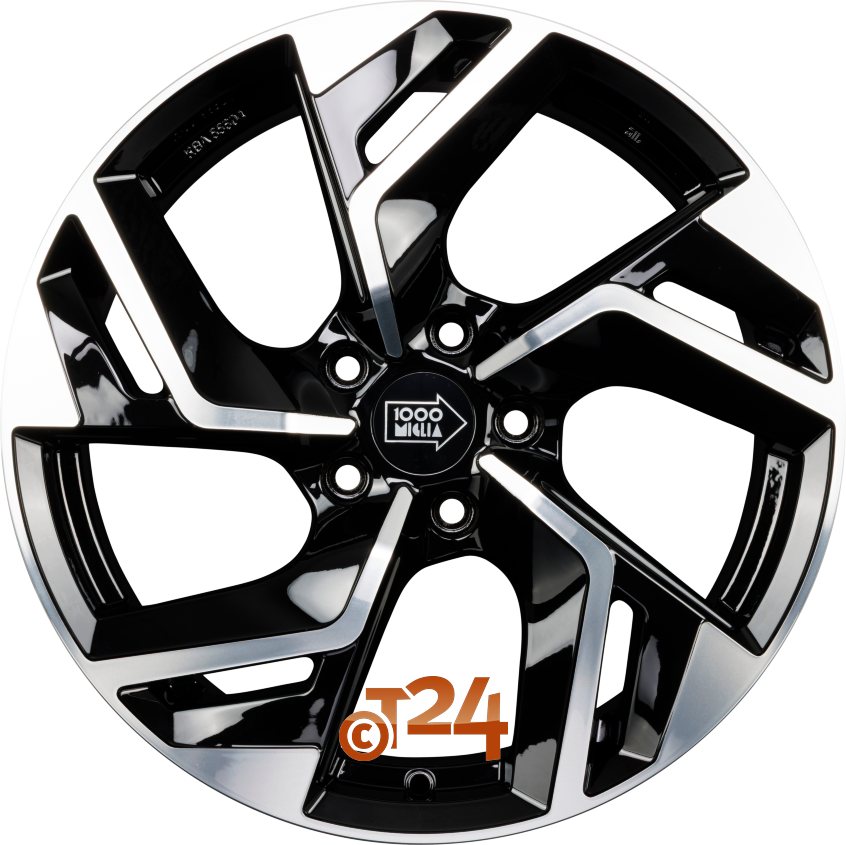 MM1031|Gloss Black Polished 17