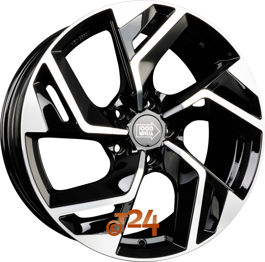 MM1031|Gloss Black Polished 17