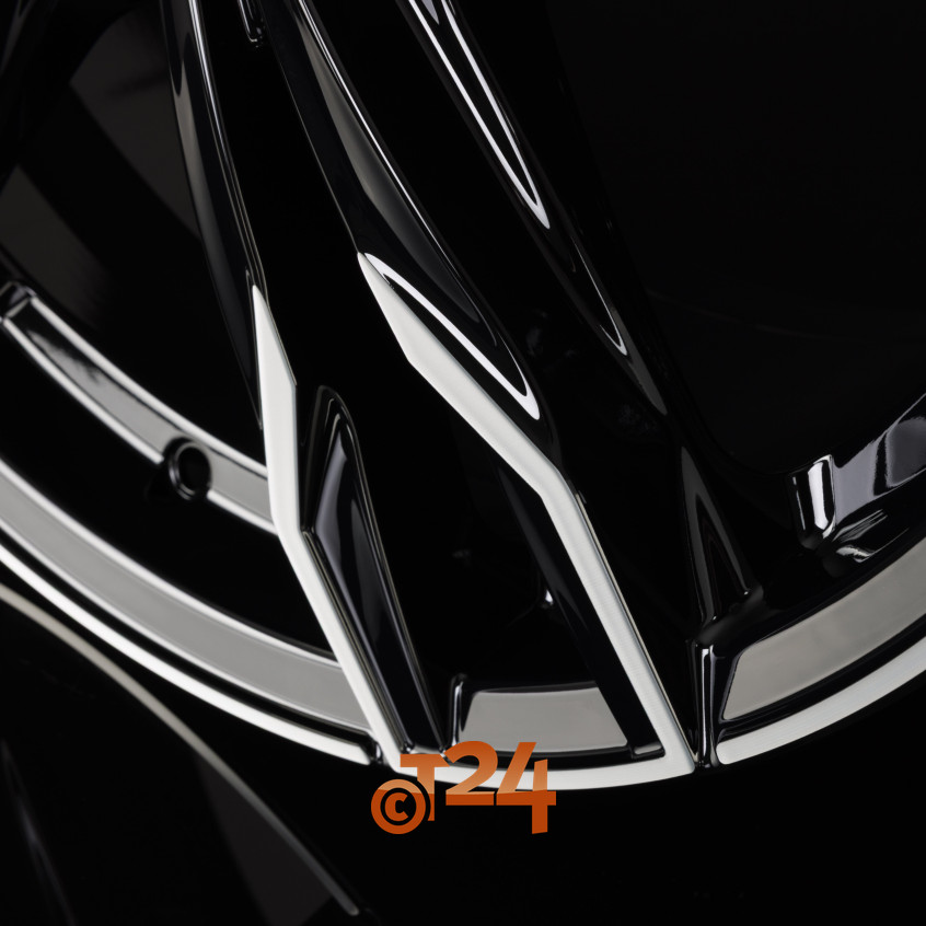 GINA|Gloss Black Polished 17