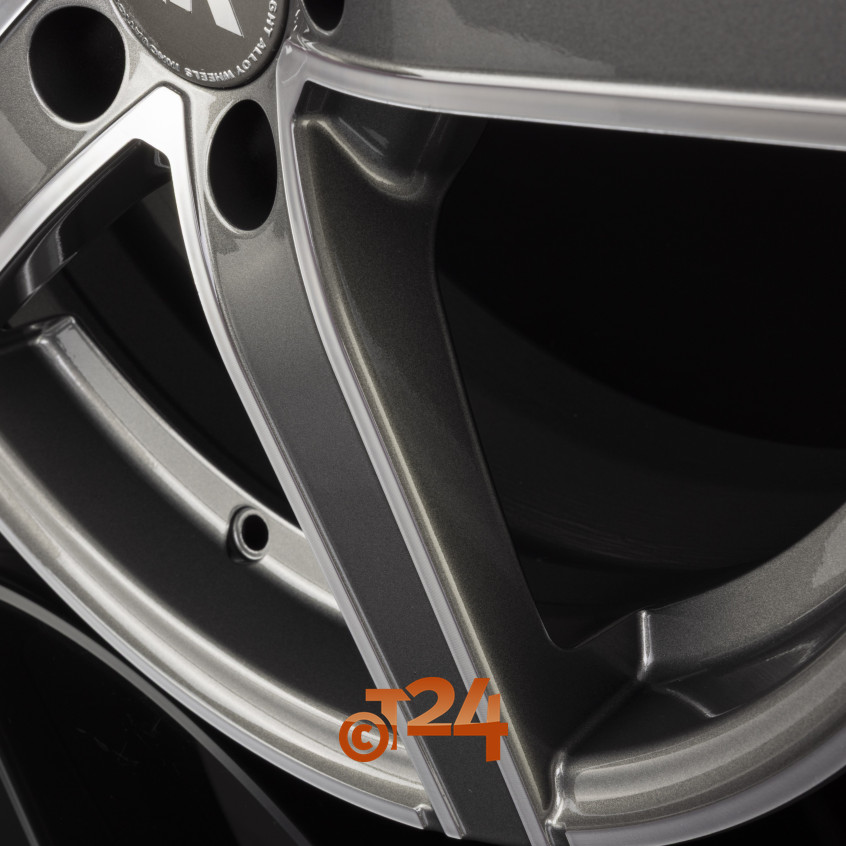 ARTIC EVO|Gris Face Polie - Gun Machined Face 17