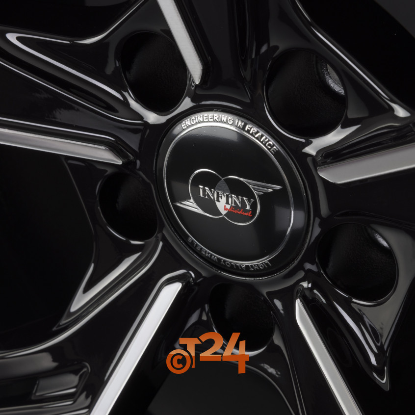 STADT INDIVIDUAL|Noir Brillant Face Polie - Bright Black Machined 20