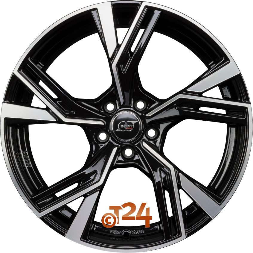 STADT INDIVIDUAL|Noir Brillant Face Polie - Bright Black Machined 19