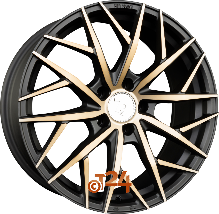 SSF-1|Black Glossy Gold Front (BGGF) 18