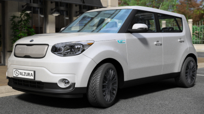 Elektrofahrzeug mit 27 kWh-Batterie