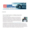Tyre24 übergibt Spende an wohltätige Organisation