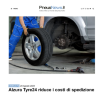 Alzura Tyre24 riduce i costi di spedizion