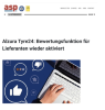Alzura Tyre24: Bewertungsfunktion f&uuml;r Lieferanten reaktiviert