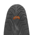 MIC. 120/70 -13 53 S TL CITY GRIP 2