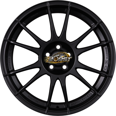 OZ ULTRALEGGERA Matt Black 7.50x17 5x108 OZ ULTRALEGGERA Matt Black 7.50x17 5x108