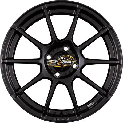 SPARCO ASSETTO GARA Matt Black 7.00x16 4x100 SPARCO ASSETTO GARA Matt Black 7.00x16 4x100