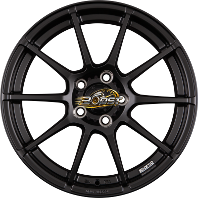SPARCO ASSETTO GARA Matt Black 7.00x16 5x112 SPARCO ASSETTO GARA Matt Black 7.00x16 5x112
