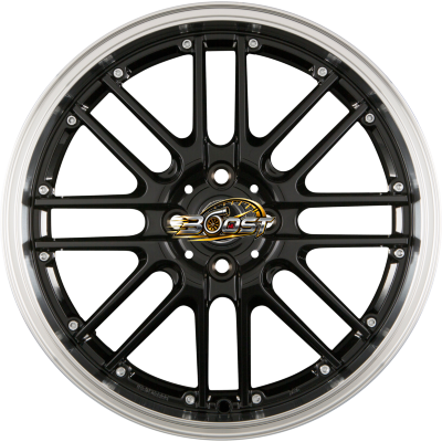 BORBET CW2 Black Rim Polished 7.00x17 4x108 BORBET CW2 Black Rim Polished 7.00x17 4x108