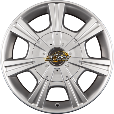 BORBET CH Crystal Silver — Zilver lichtmetalen velg
