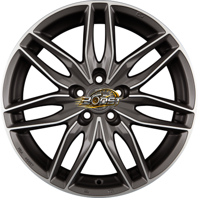 MSW 24 Matt Gun Metal Full Polished 7.50x16 5x112 MSW 24 Matt Gun Metal Full Polished 7.50x16 5x112