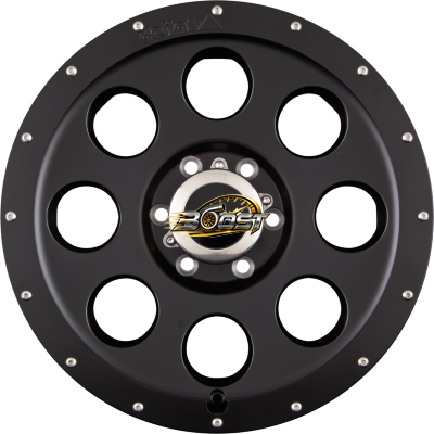 DELTA 4x4 KLASSIK B Black - Schwarz Matt — Zwart lichtmetalen velg