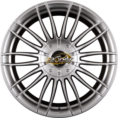 BORBET CW3 Sterling Silver — Zilver lichtmetalen velg
