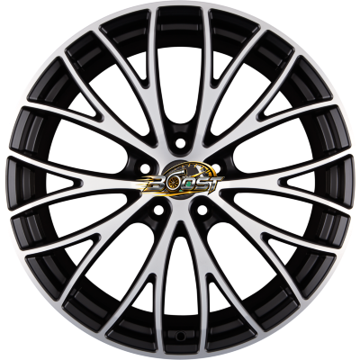 ETABETA PIUMA Black Matt Full Polish — Zwart lichtmetalen velg