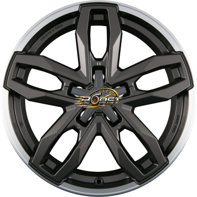 ATS TEMPERAMENT Blizzard-Grau Hornpoliert 8.50x18 6x140 ATS TEMPERAMENT Blizzard-Grau Hornpoliert 8.50x18 6x140