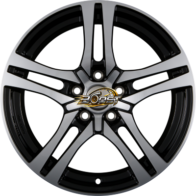 BROCK / RC RC26 Schwarz Glanz Voll Poliert (SGVP) 7.50x17 5x108 BROCK / RC RC26 Schwarz Glanz Voll Poliert (SGVP) 7.50x17 5x108