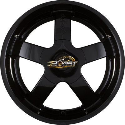 DELTA 4x4 ELEMENTS 4 BLACK Schwarz Glanz — Zwart lichtmetalen velg