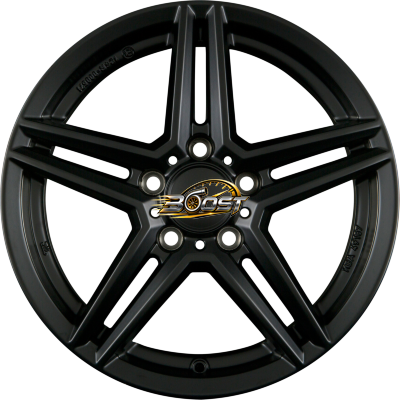 RIAL M10 Racing-Schwarz — Zwart lichtmetalen velg