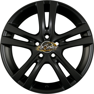MAK ZENITH Matt Black — Zwart lichtmetalen velg